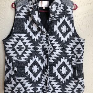 Tribal Puffer Vest